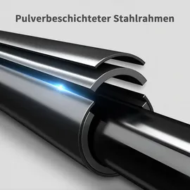 sportnow Dip Barren Bars Schwarz 80-100 cm