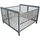 Micoland Kinderbett Zwillingsbett 120 x 120 cm massiv grau