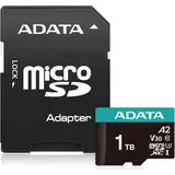 A-Data Adata Premier Pro (1000 GB, microSDXC, U3, UHS-I), Speicherkarte, Blau, Schwarz