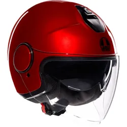 AGV Eteres Mono Jet Helm, rood, S Voorman