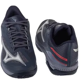 Mizuno Wave Exceed Court Cc Odyssey Gray/White/BlueGranite 44