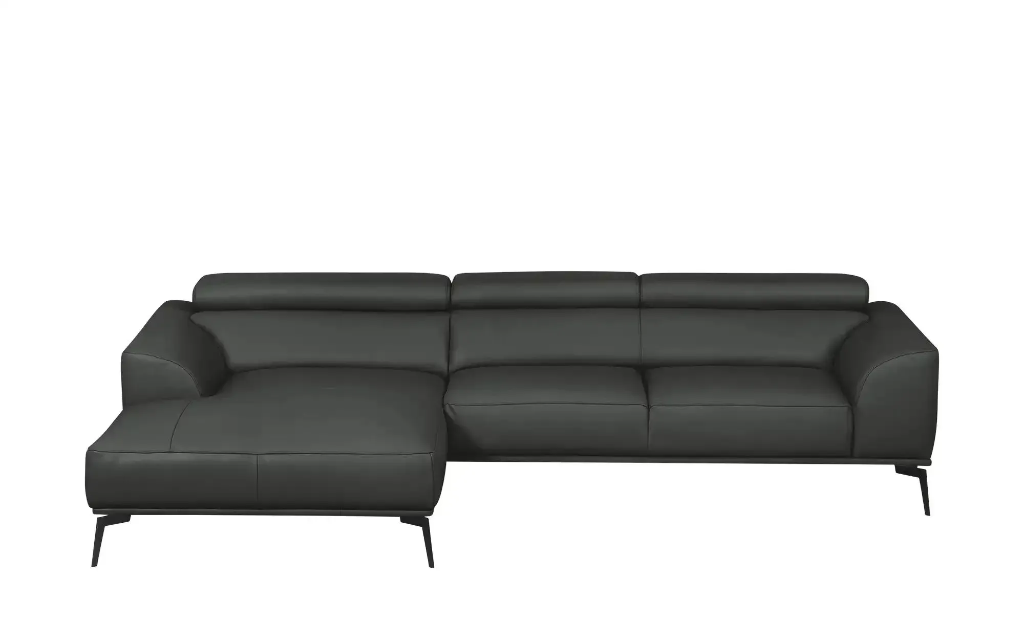 Ravensberger Werkstätten Ecksofa  Atlanta , schwarz , Maße (cm): B: 283 H: 92 T: 173.0