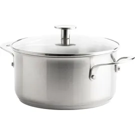 KitchenAid Topf-Set 7-tlg. Aluminium + Edelstahl