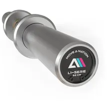 Atletica L1 Olympia Hantelstange 52 cm Ø 50 mm grau