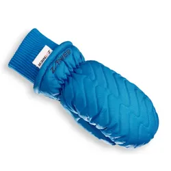 Kinder Handschuh - MINI-KARO - schwarz L ( 3)