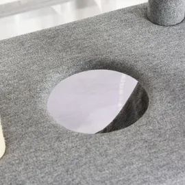 PawHut Kratzbaum 59 x 48 x 155 cm grau