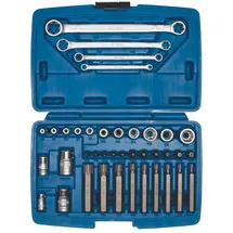 SW-Stahl Torx & E-Profil Bit Set 3/8" 39-tlg.