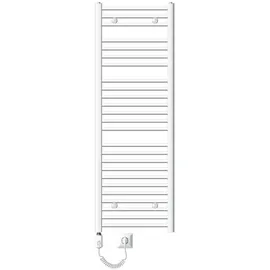 luxebath Badheizkörper Elektrisch mit Heizstab 900W Weiß mit Seitenanschluss