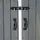 MCW Mülltonnenverkleidung H74 126 x 98 cm grau-weiß