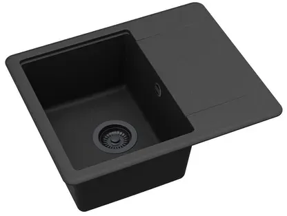 SAT Spülbecken Schwarz SATSINKSQE102B