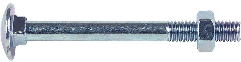 Flachrundschrauben mit Vierkantansatz Mu DIN 603 galv. verzinkt M 10 x 110VPE: 50