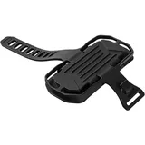 HZling Fahrrad Handyhalterung 2 in 1 Silikon Stoßfest Mobile Navigation Halterung Fahrradzubehör Kompatibel, Handyhalterung für Motorrad und Fahrrad, Fahrradhalterung für jedes Smartphone (Schwarz)