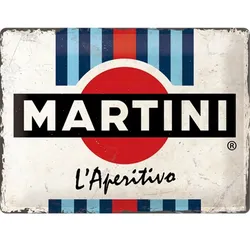 Blechschild Martini
