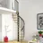 DOLLE Spindeltreppe Calgary 244,8-280,8 cm Holz/Metall