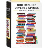 Abrams & Chronicle Books Bibliophile Diverse Spines 500-Piece Puzzle