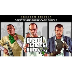 Grand Theft Auto V: Premium Edition & CashCard „Der Weiße Hai“ im Bundle