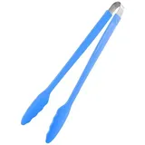 KOCHBLUME Gourmetzange | Premium-Silikon & BPA frei| Hitzebeständig | Spülmaschinenfest | 33,5cm | Farbe: blau