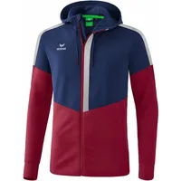 Erima Squad Trainingsjacke mit Kapuze Herren blau - S