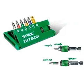 SPAX T-STAR plus Bithalter Box mit Schnellspann Kupplung