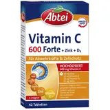 Perrigo Abtei Vitamin C 600 Forte + Tink + D3 Tabletten 42 St.