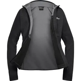 Jack Wolfskin Taiga Fleecejacke Schwarz M