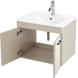 WELLTIME Florenz Waschtisch 59 x 45 cm Kaschmir