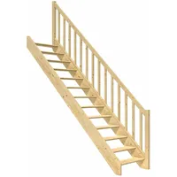 DOLLE Raumspartreppe Paris 83,5 x 280,5 cm Holz