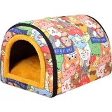 Wetterfestes Katzenhaus für draußen – isolierter Unterschlupf für Wildkatzen