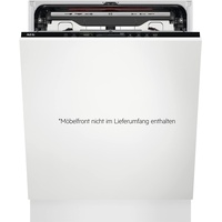 AEG FSE75757P Vollintegrierter-Geschirrspüler / Serie 7000 mit GlassCare / 60cm / AirDry - Trocknungsergebnisse /B / MaxiFlex Besteckschublade / QuickSelect / Wasserstopp / extra leise