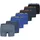 Head Basic Boxer 7er Pack Blau / Orange / Schwarz / Mehrfarbig S