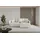 altdecor Ecksofa Cord 4-Sitzer Creme