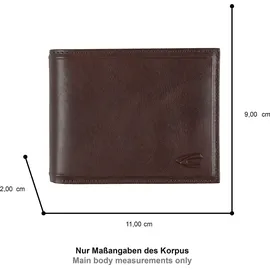 CAMEL ACTIVE Wood Horizontal Wallet Geldbörse Herren braun