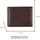 CAMEL ACTIVE Wood Horizontal Wallet Geldbörse Herren braun