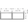 Geberit ONE 133,2x50,4x47cm, 4 L, greige/lackiert ma