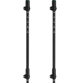 Leki Makalu Lite AS 100 - 135 cm schwarz-dark anthracite-petrol