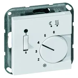 Peha Nova - Abdeckung Raumthermostat, reinweiß 637 FTR o.A.