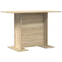 VidaXL Esstisch Sonoma Eiche 110x60x75 cm Holzwerkstoff