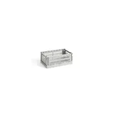 HAY Aufbewahrungsbox Colour Crate S 17 x 10,5 cm 1-tlg. hellgrau