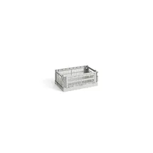 HAY Aufbewahrungsbox Colour Crate S 17 x 10,5 cm 1-tlg. hellgrau