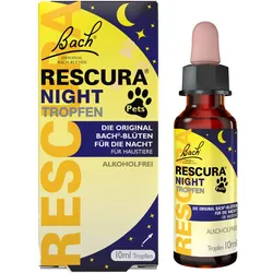 Bachblüten Original Rescura Night Pets Tropfen