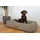 Petlando Hundebett Lima L 100 x 70 cm hellbraun