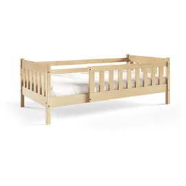 masseno Kinderbett ELSA 80 x 160 cm Kiefer massiv braun