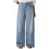 Levi's XL Straight Jeans in Hellblau mit Wide Leg-W28 / L31