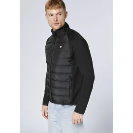 Chiemsee Funktionsjacke mit Kontrastdetails, schwarz S