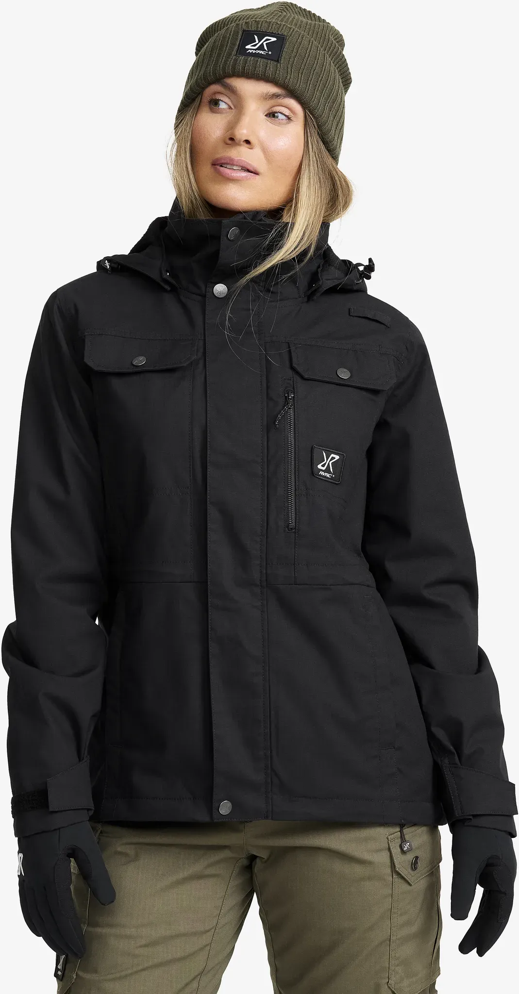 Field Pro Warm Outdoor Jacket Damen Black, Größe:XS - Damen > Jacken > Outdoor- & Freizeitjacken - Schwarz