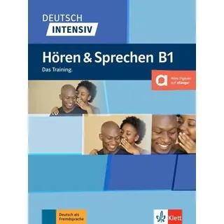 Klett Sprachen GmbH Deutsch intensiv Hören & Sprechen B1. Buch + online