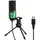 Fifine Mikrofon USB Kondensator Mikrofon Streaming mit Ständer PC Mac grün