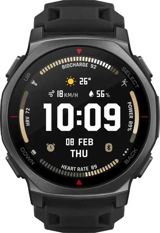 Amazfit T-rex 3 Pro, 44 mm, Taktisches Schwarz