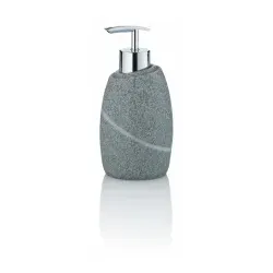 Kela Talus Seifenspender, Polyresin 20257 , Farbe: grau