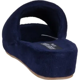 Josef Seibel Marseille 01, Frauen Hausschuhe,Weite G (Normal),Schlappen,gaeste-Hausschuhe,hauslatsch,dunkelblau,36.5 EU - 36.5 EU